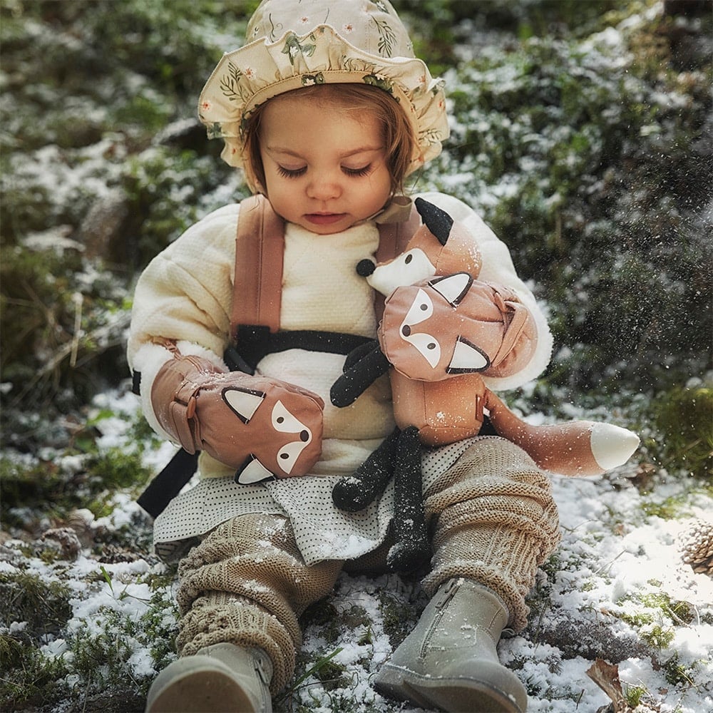 Elodie Winter Bonnet zimska kapica za bebe, Meadow Blossom - Image 2