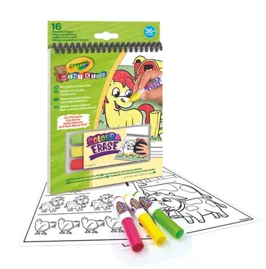 Crayola Mini Kids višekratna bojanka – Farma - Image 2