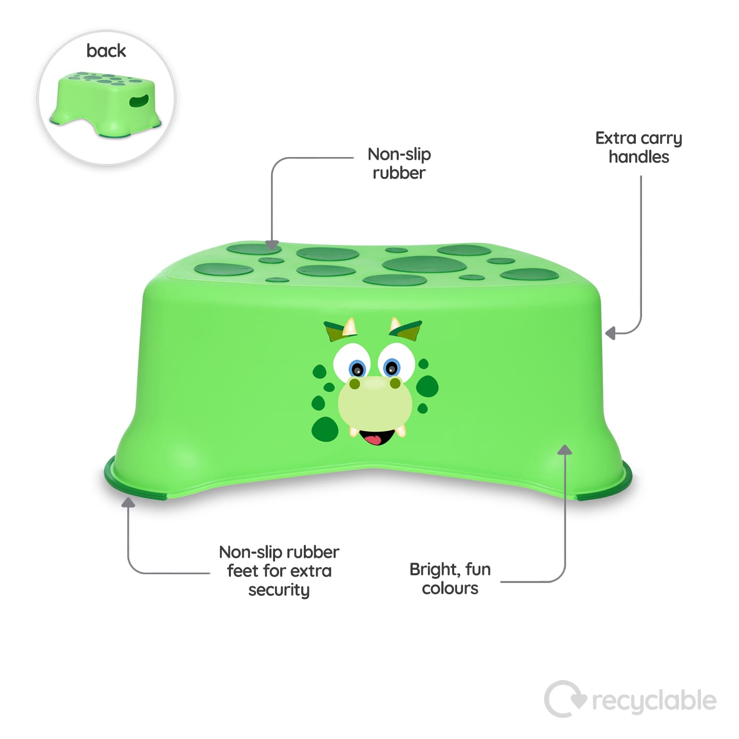 My Little Step Stool - Dinosaur - Pomoćna stepenica - Image 9