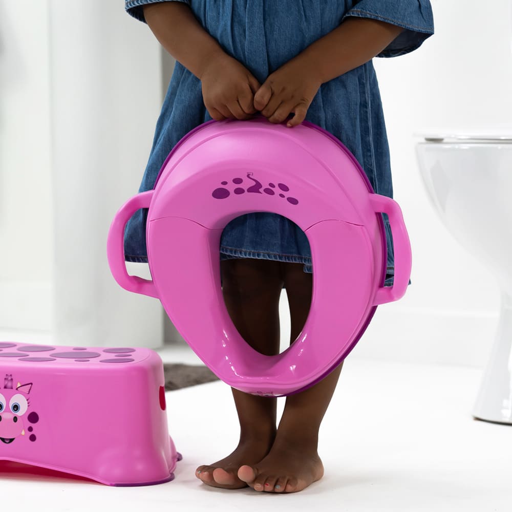 My Little Trainer Seat - Pink Dragon - Dječija daska za wc školjku - Image 5