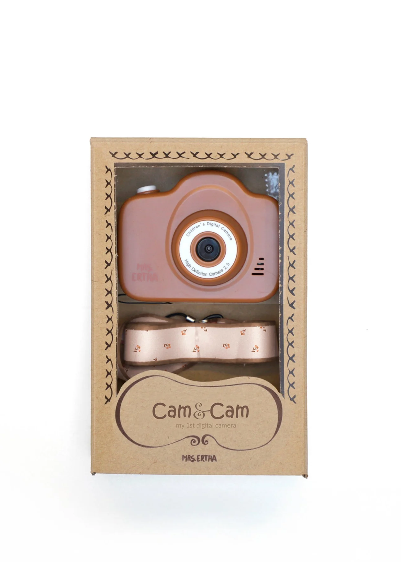 Mrs Ertha Cam Cam v25 - Moj Prvi Fotoaparat - Flower Buds Rusted