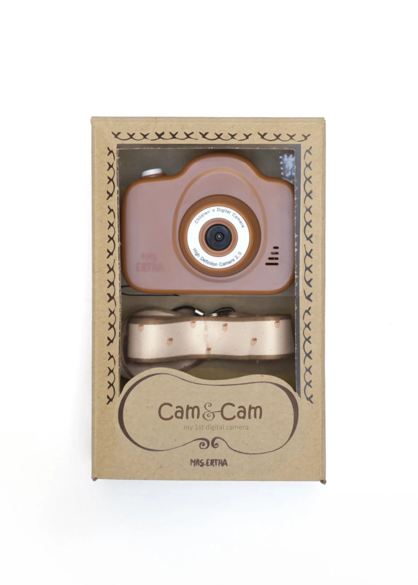 Mrs Ertha Cam Cam v25 - Moj Prvi Fotoaparat - Strawberries Mood Rusted