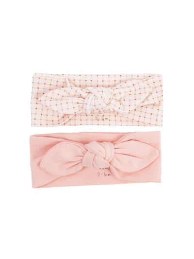 Mrs Ertha Twiny Trake za kosu Organic Squares, 2kom