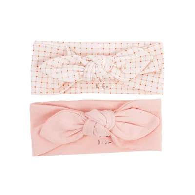 Mrs Ertha Twiny Trake za kosu Organic Squares, 2kom