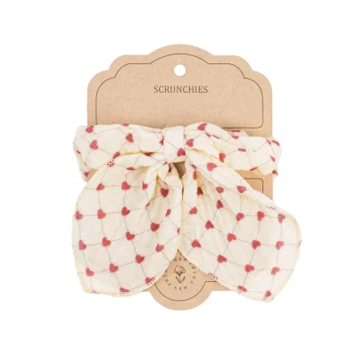 Mrs Ertha Scrunchies ukrasna gumica sa mašnom Lovely Roots
