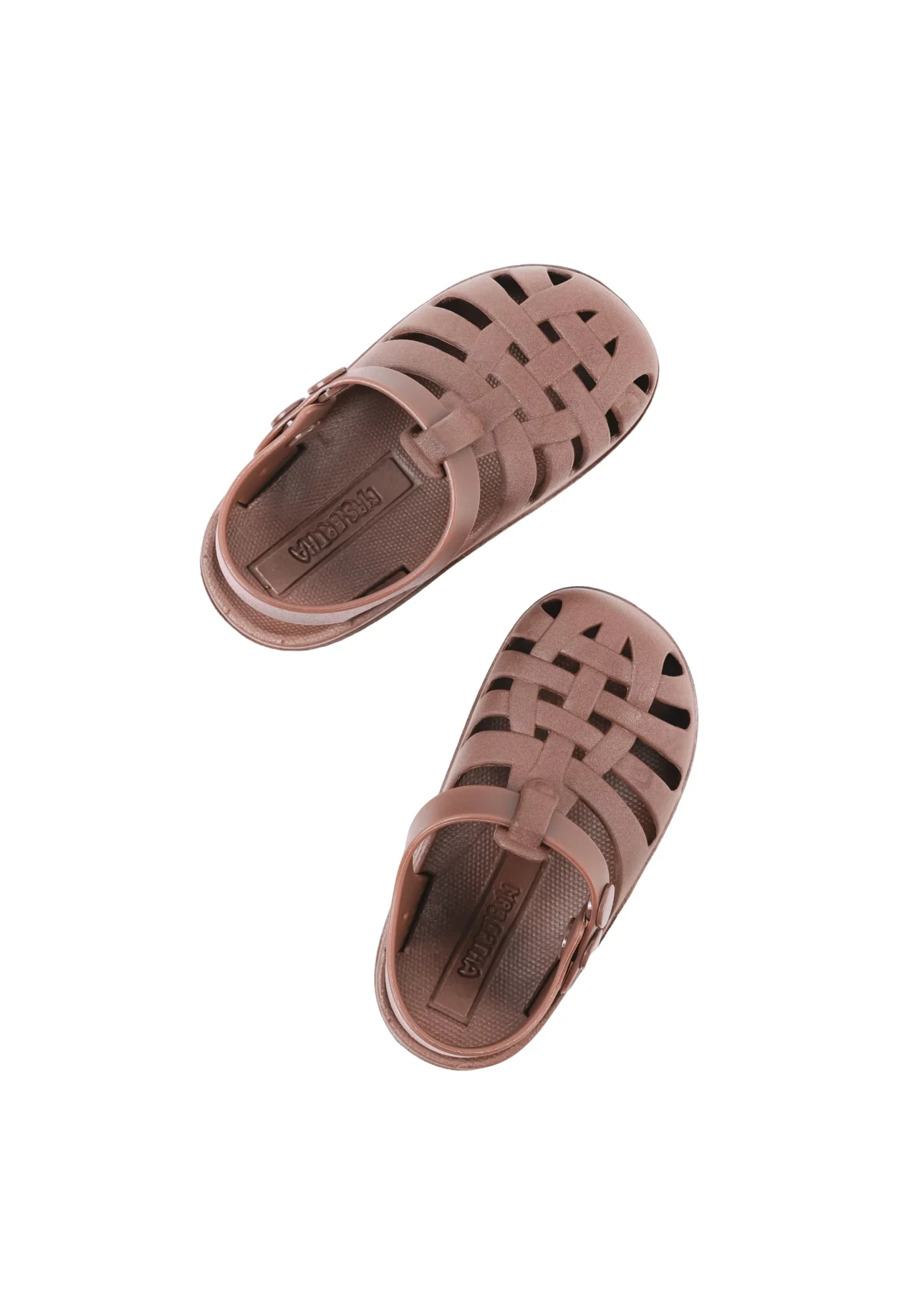 Mrs Ertha Ljetne silikonske sandale Choco - Image 3