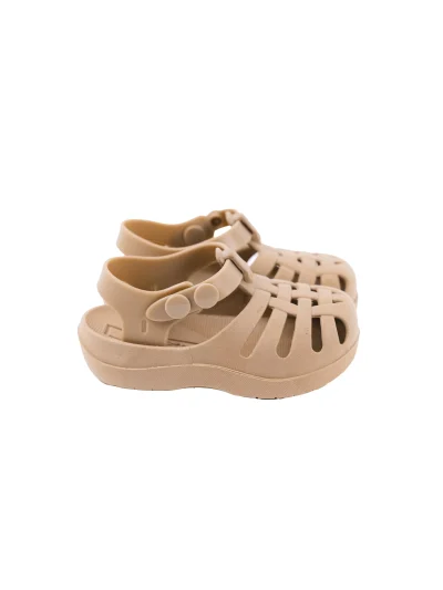 Mrs Ertha Ljetne silikonske sandale Soft Peanut