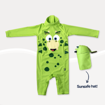 My Little Swimsuit Kupaći Dinosaur