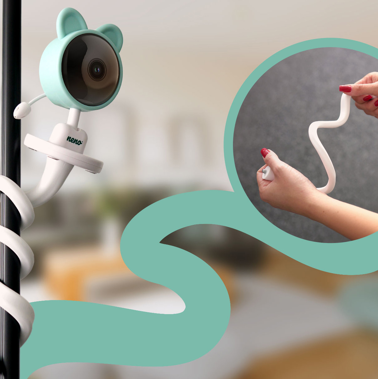 Neno Bambino Wireless baby monitor s kamerom i bežičnim ekranom - Image 6