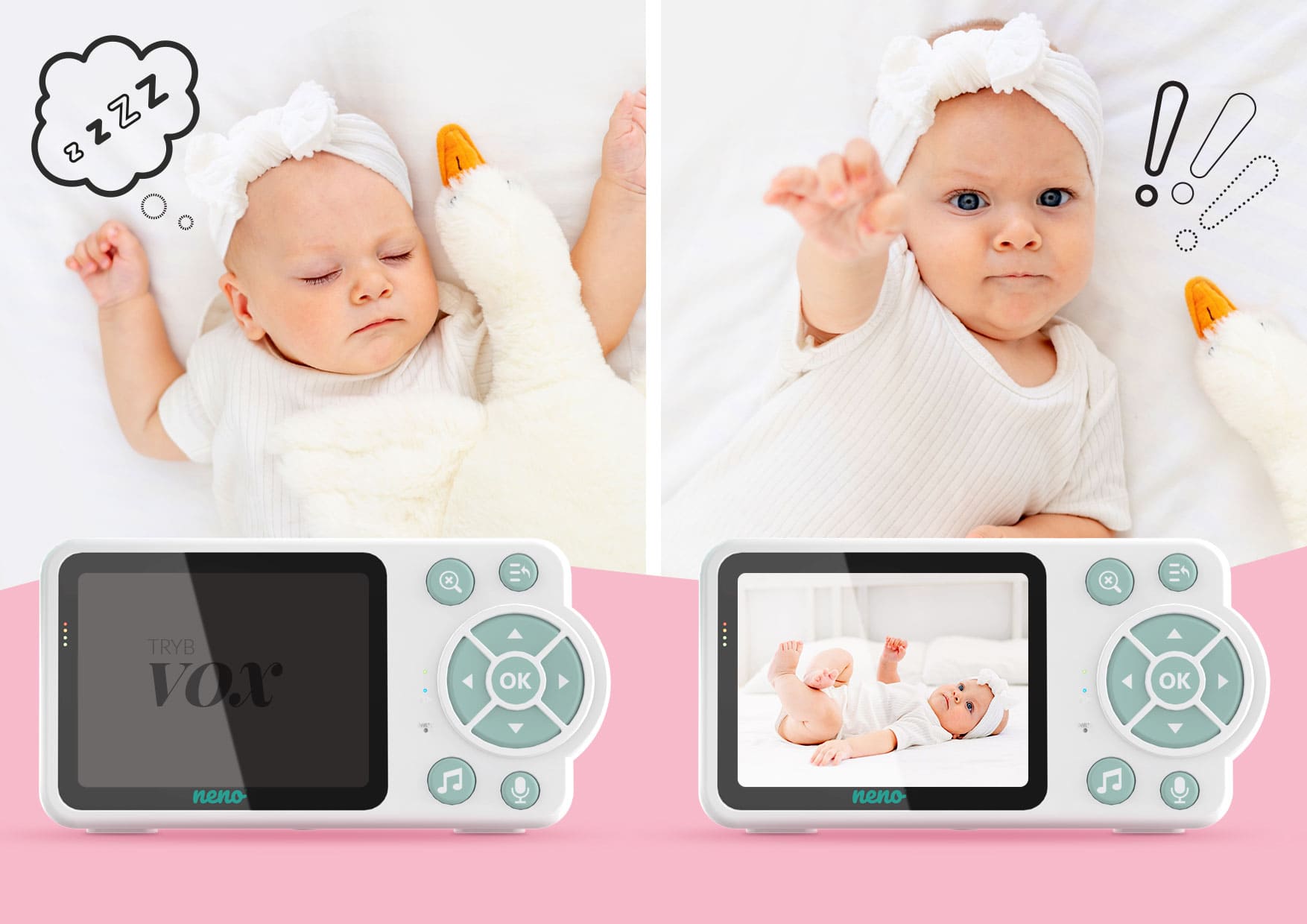 Neno Bambino Wireless baby monitor s kamerom i bežičnim ekranom - Image 5