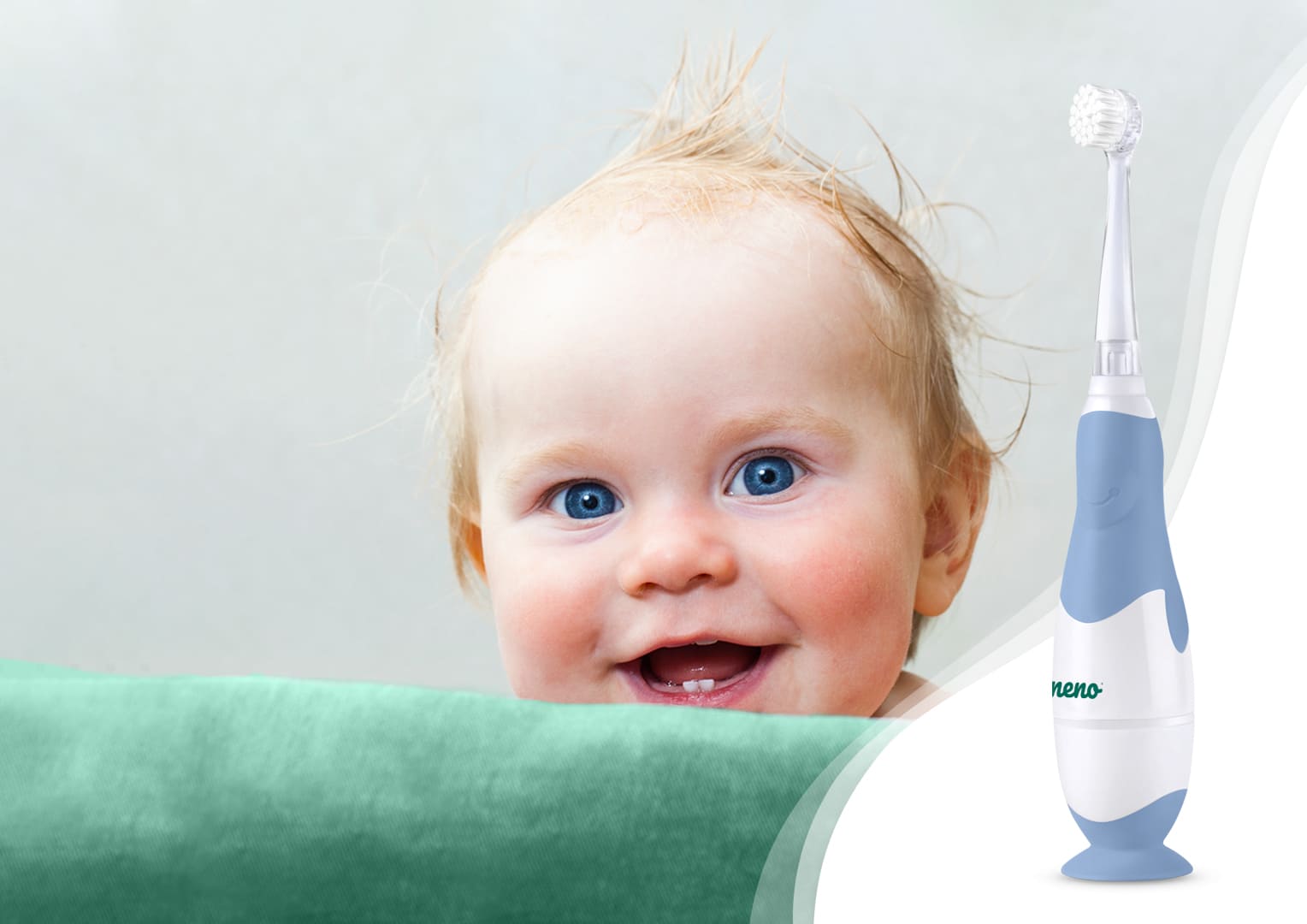 Neno Denti Električna četkica za zube za bebe (3–36m) Blue - Image 3