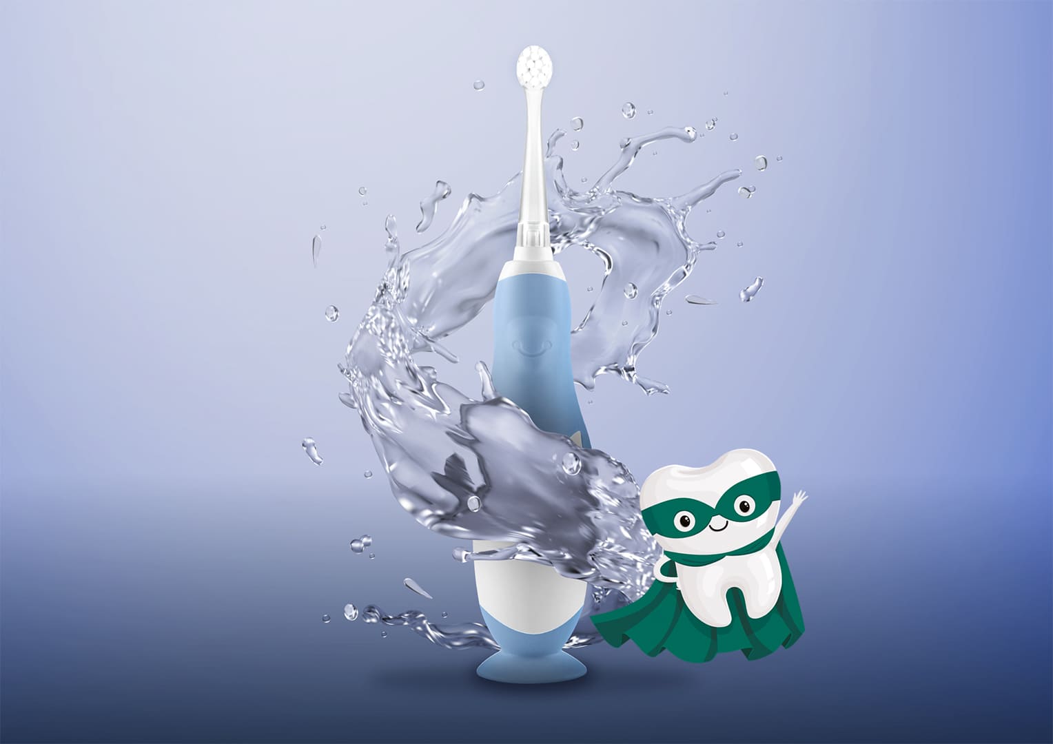 Neno Denti Električna četkica za zube za bebe (3–36m) Blue - Image 2