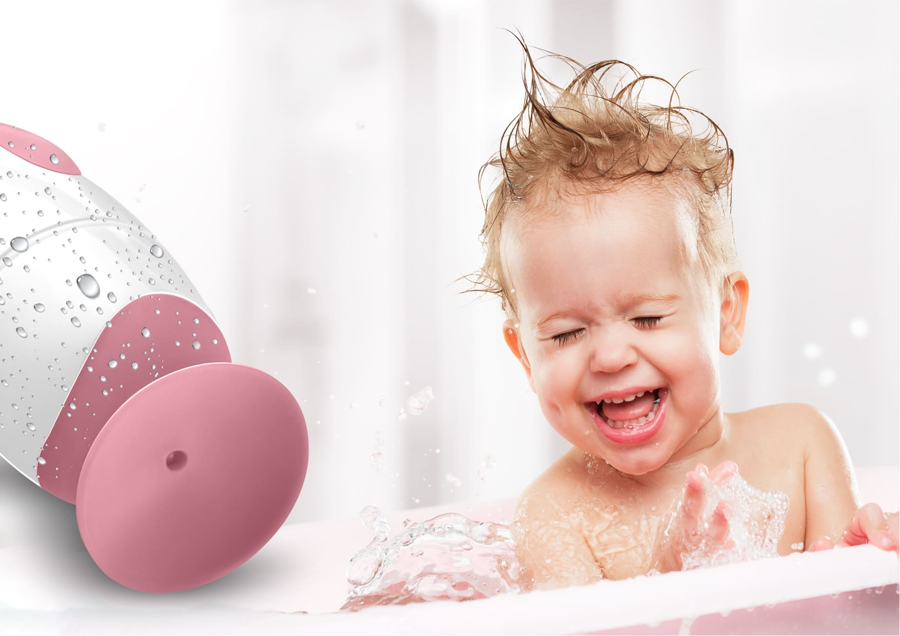 Neno Denti Električna četkica za zube za bebe (3–36m) Pink - Image 4