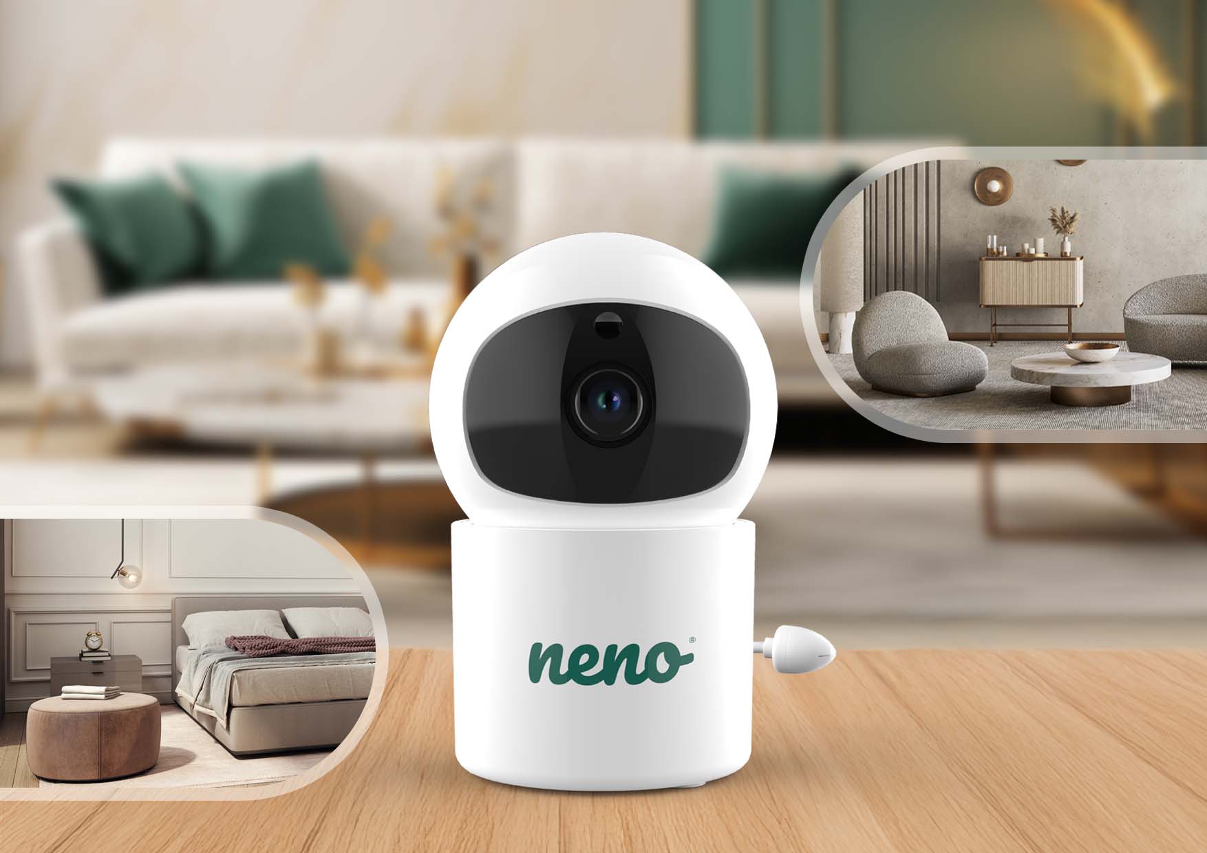 Neno Orso Profesionalni Wi-Fi IP baby monitor (Full HD, Tuya Smart) - Image 6