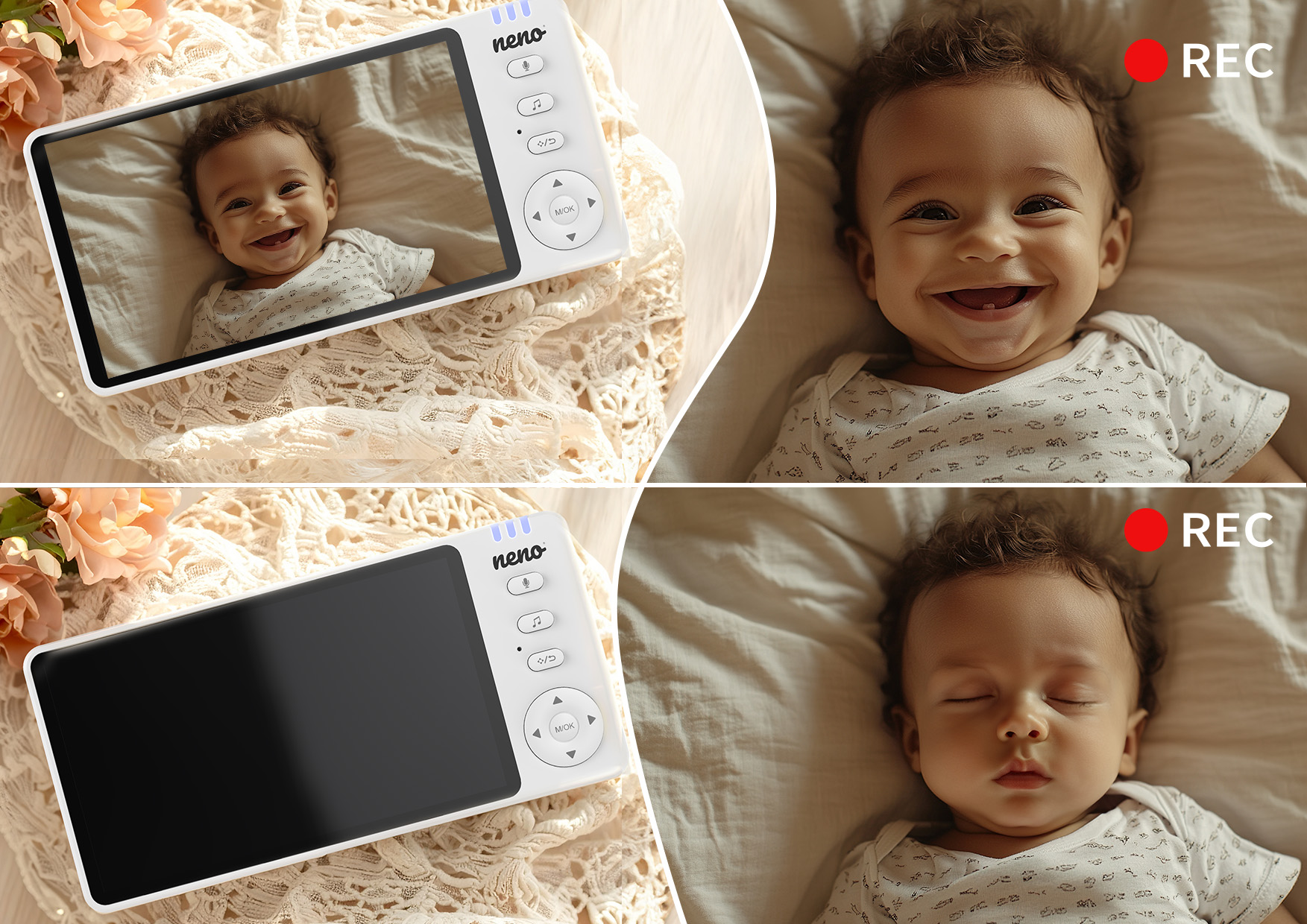 Neno Ti Amo Wireless monitor s kamerom i SOS funkcijom - Image 12