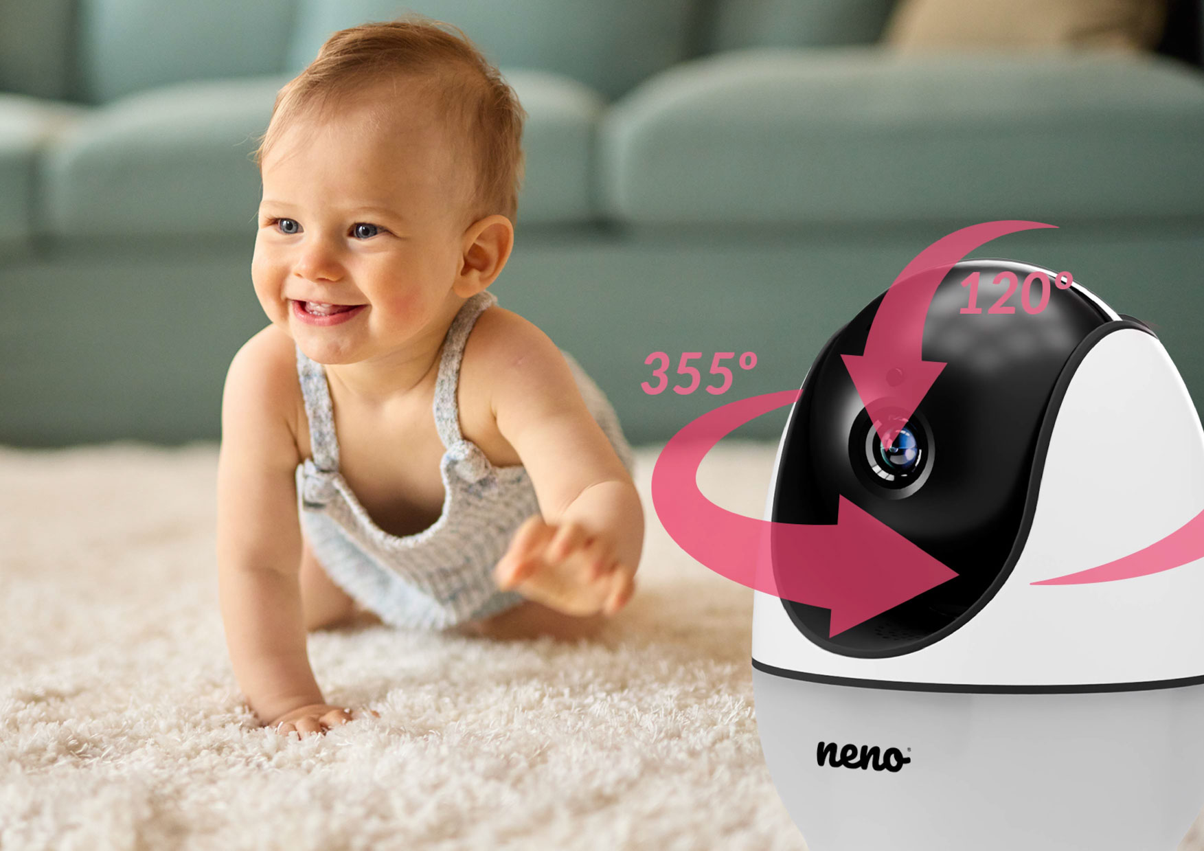 Neno Ti Amo Wireless monitor s kamerom i SOS funkcijom - Image 10