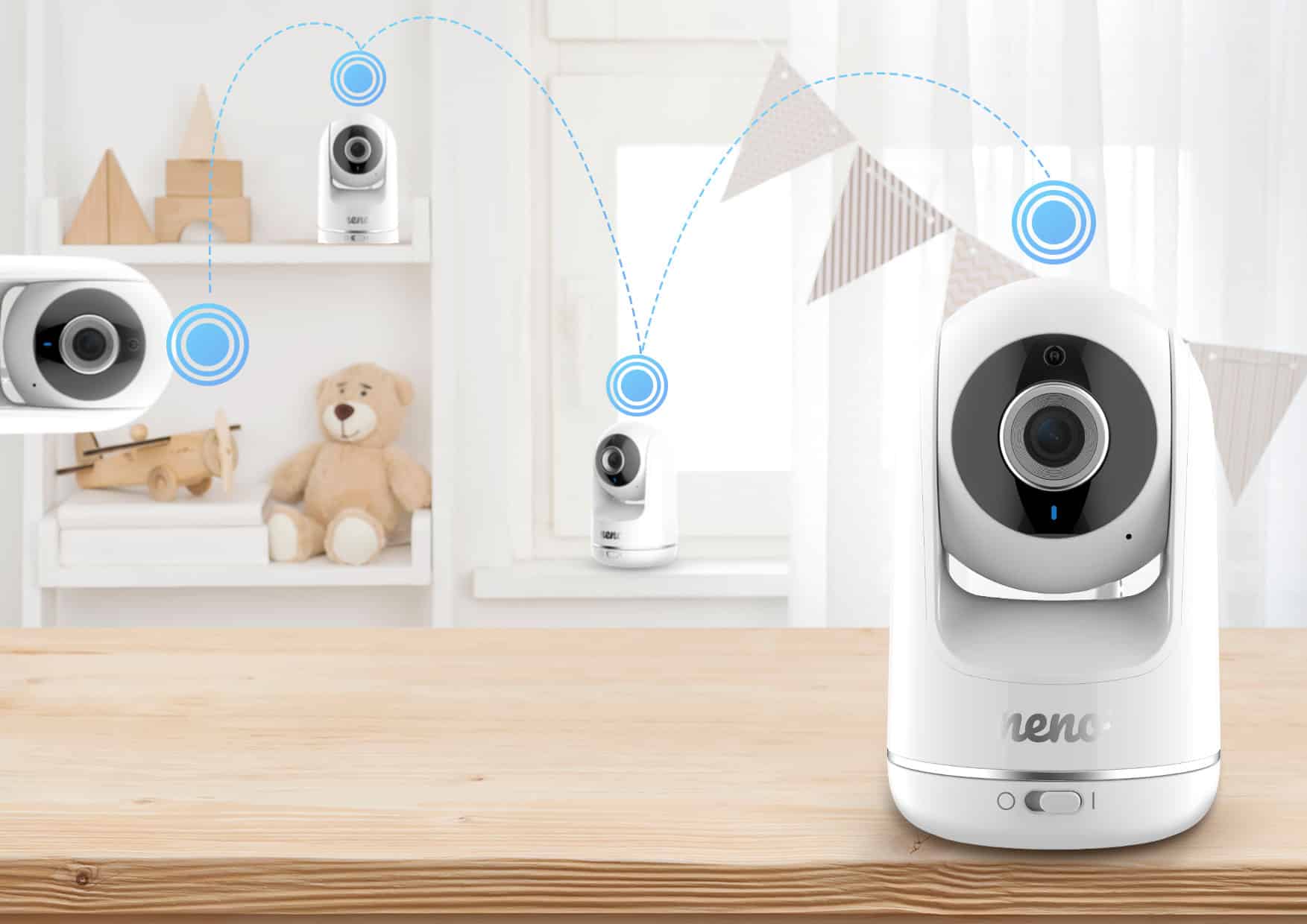 Neno Vista Wireless baby monitor s kamerom i bežičnim ekranom (2.4 GHz) - Image 3