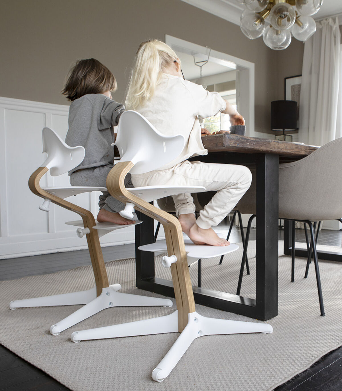 Stokke Nomi Dječija stolica Natural White - Image 2