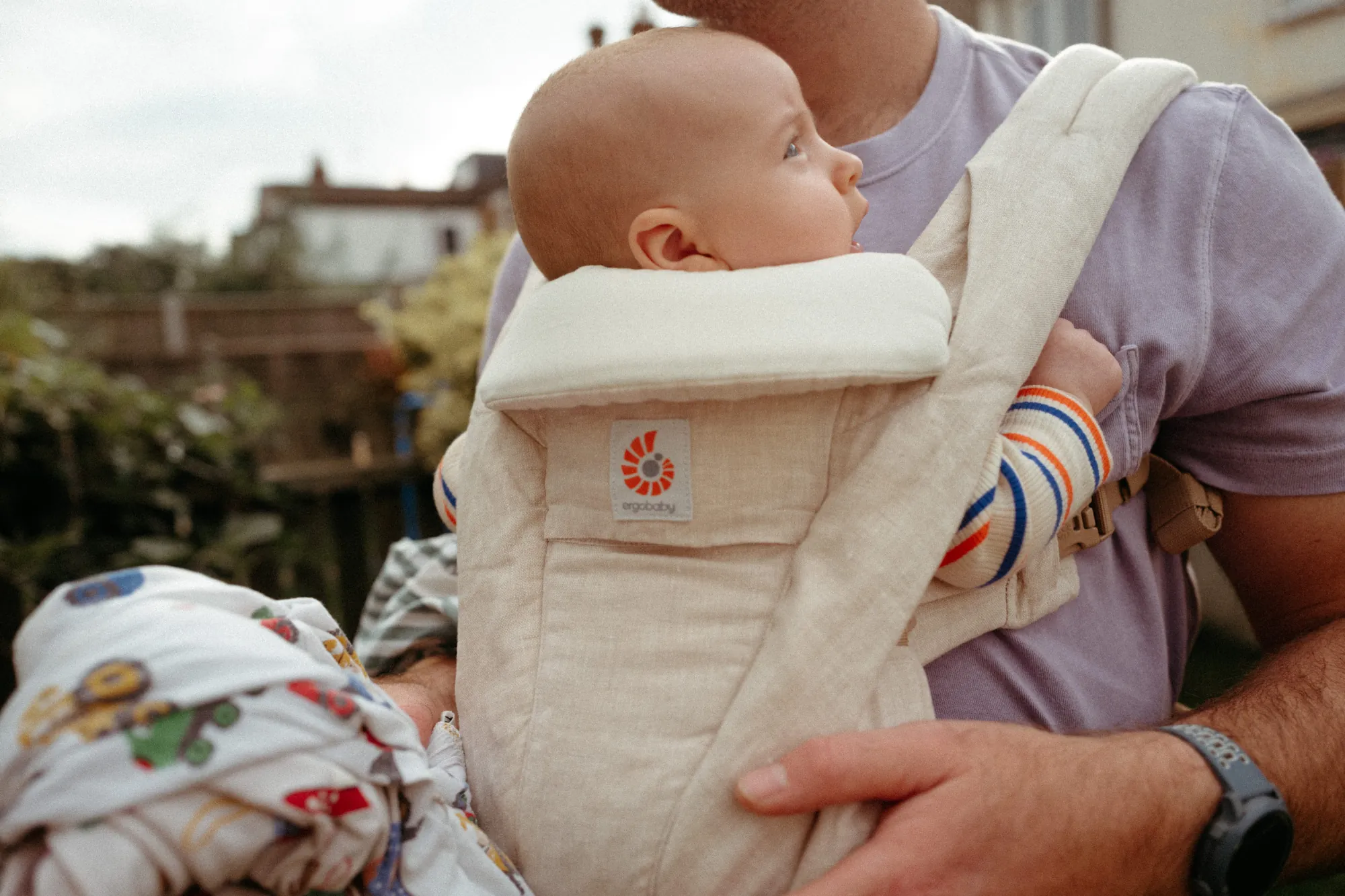 Ergobaby Omni Deluxe Linen nosiljka Natural - Image 11