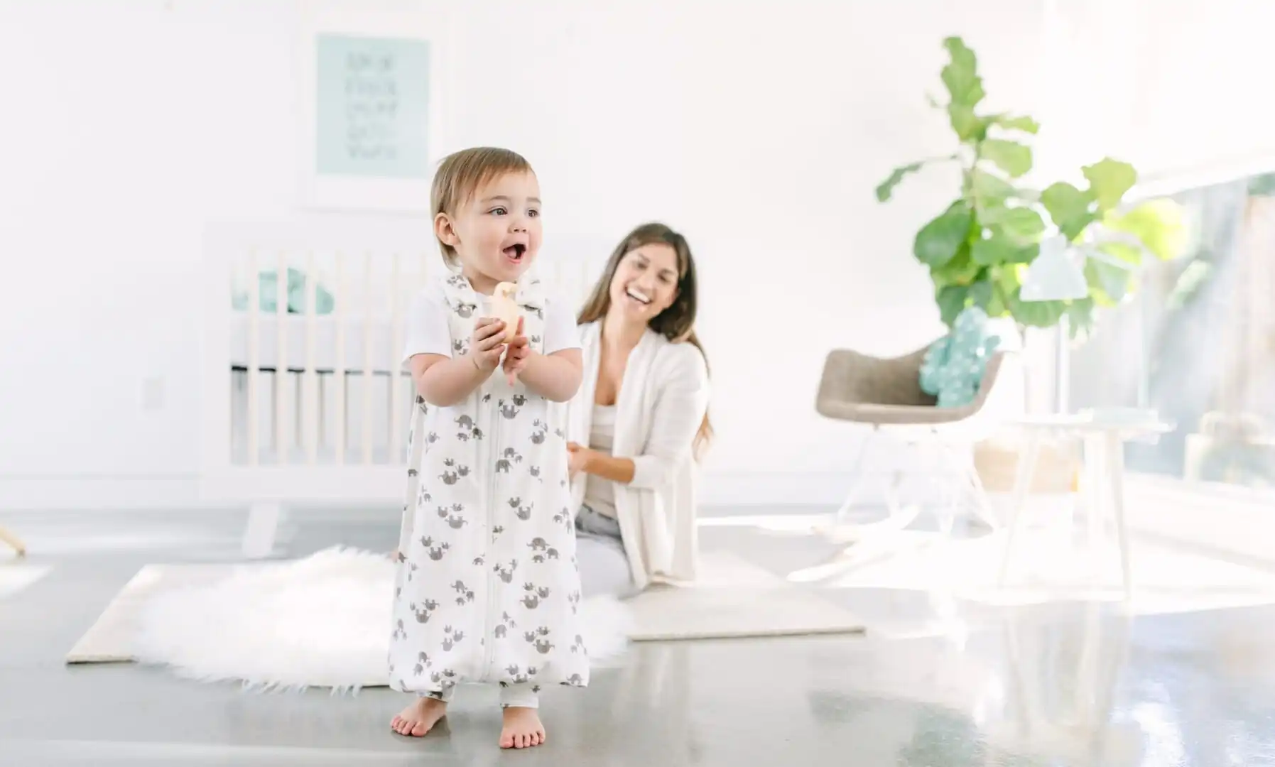 Ergobaby vreća za spavanje s nogavicama Elephant (6-18/M) TOG 1 - Image 3