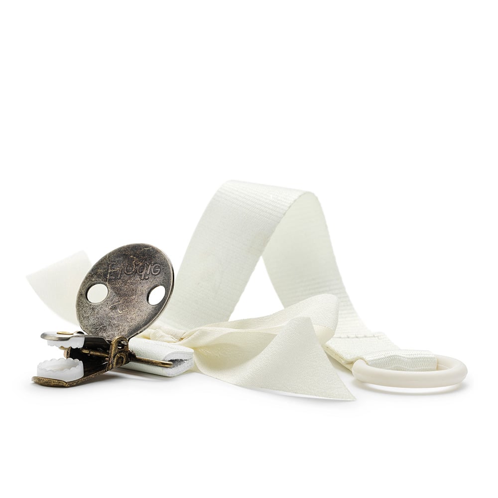 Elodie Details vezica za cuclu/dudu Vanilla White - Image 2