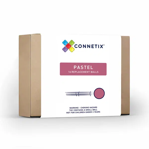 Connetix Tiles Pastel Ball Run Replacement set (16 kom)