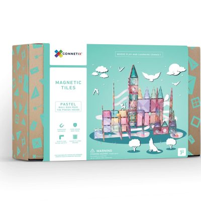 Connetix Tiles Pastel Ball Run set (106 kom)