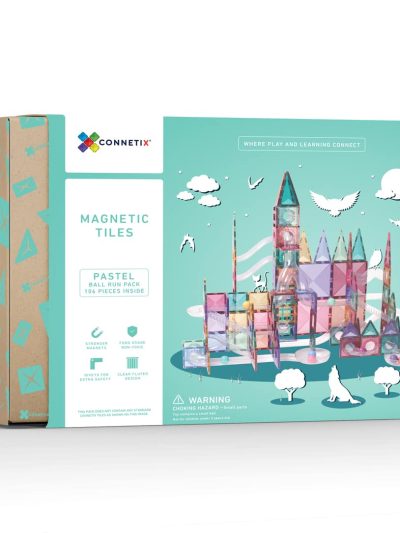 Connetix Tiles Pastel Ball Run set (106 kom)