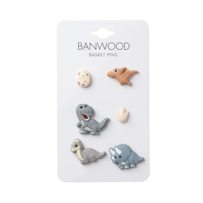 Banwood Pin & Ride ukrasni pinovi Dinosaurs