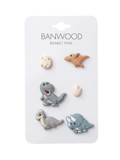 Banwood Pin & Ride ukrasni pinovi Dinosaurs
