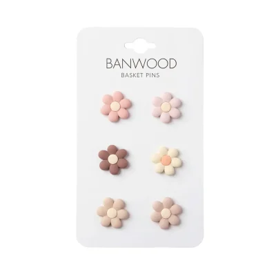 Banwood Pin & Ride ukrasni pinovi Flowers