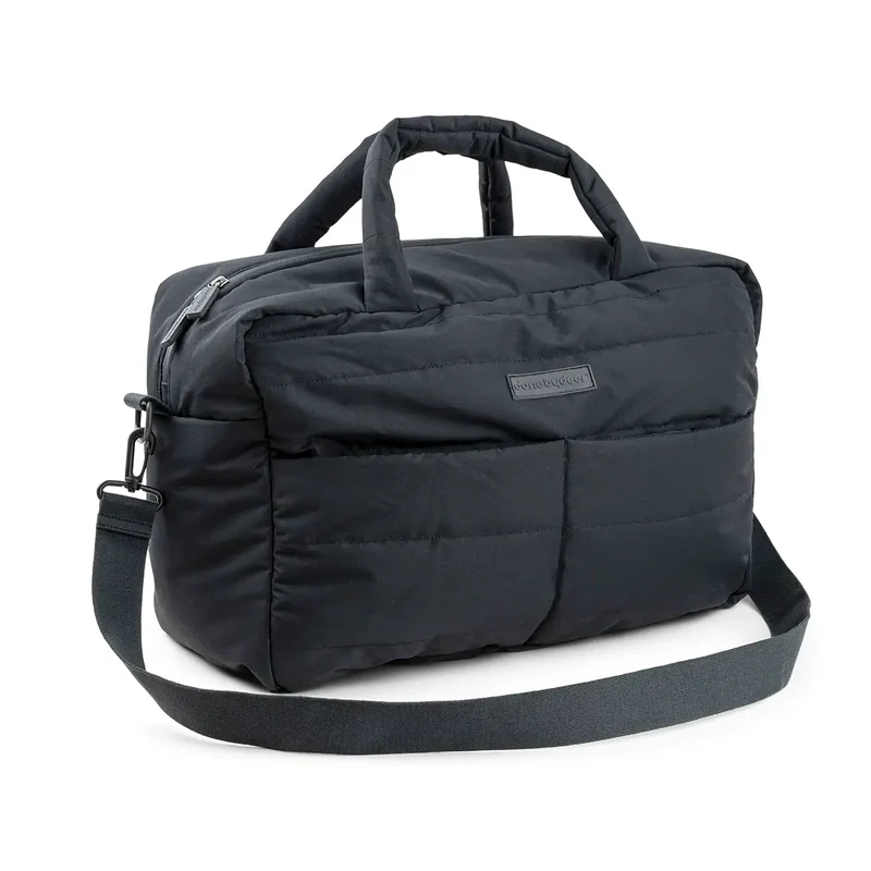 Done by Deer torba Quilted changing bag Black