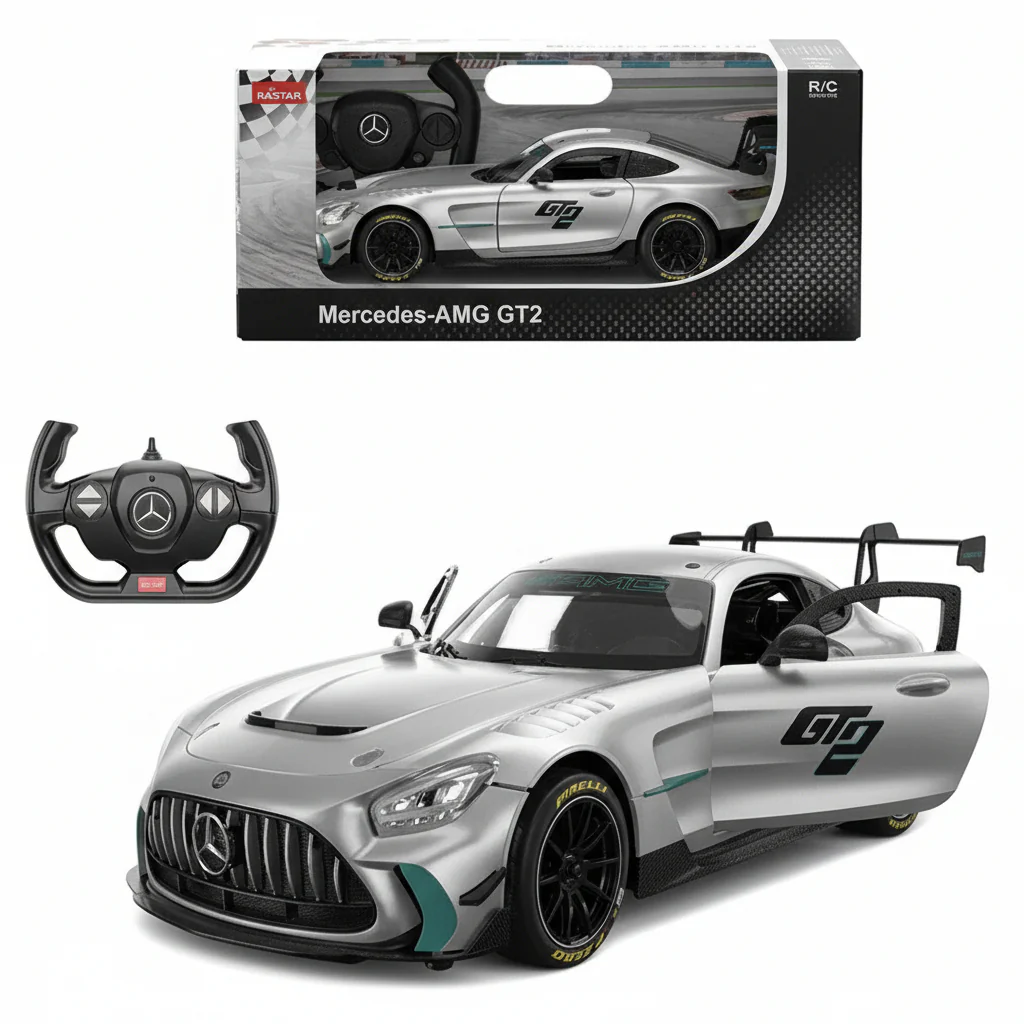 Rastar Mercedes-AMG GT2 – sivi auto na daljinski 1:14