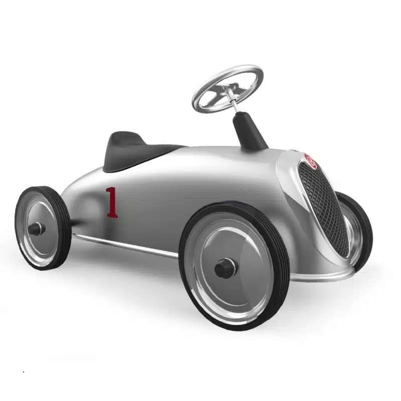 Baghera Ride-On Rider New Silver retro autić za djecu - Image 4