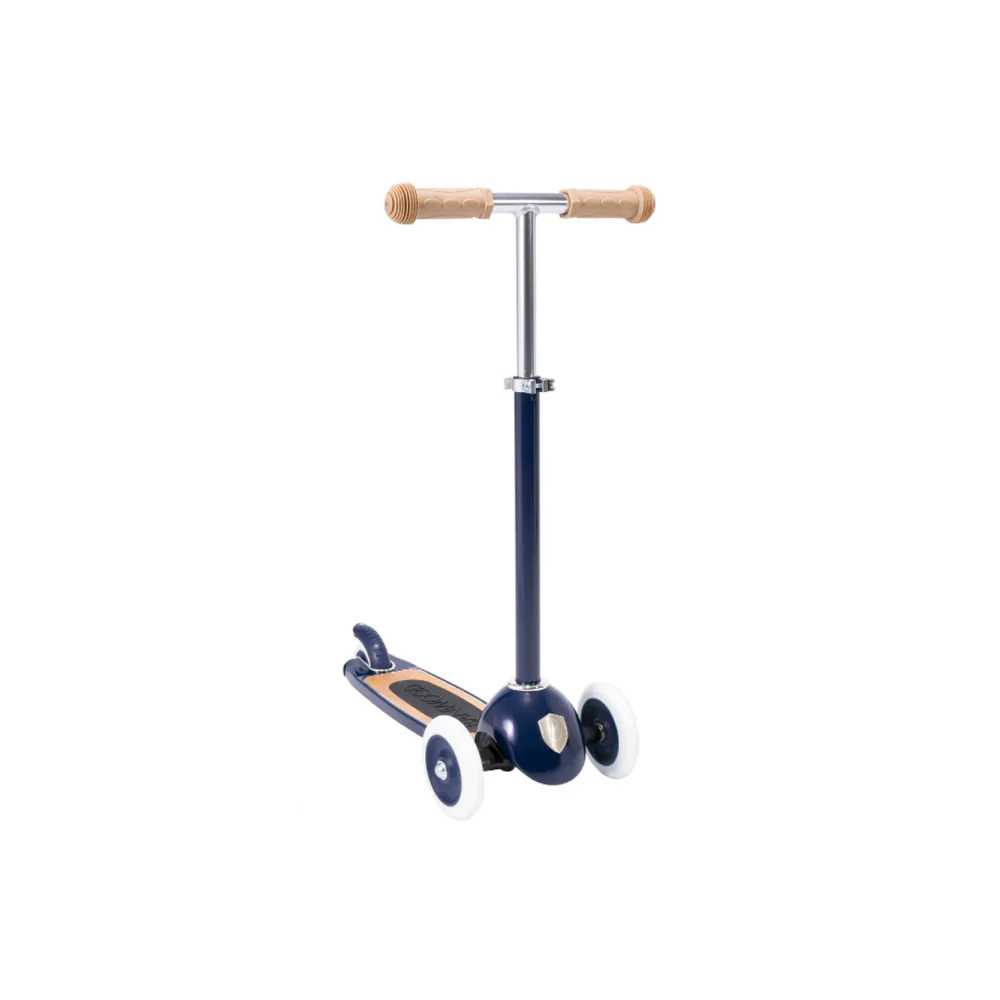 Banwood Romobil Trotinet Navy + Pletena korpica - Image 9