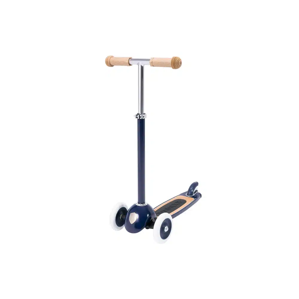 Banwood Romobil Trotinet Navy + Pletena korpica - Image 8