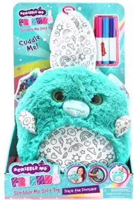 Crayola Scribble Me Furry plišana igračka za crtanje – zelena