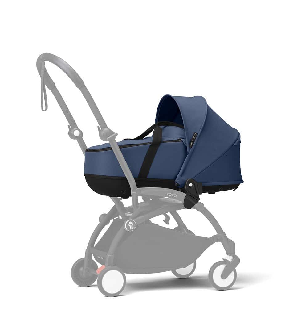 Stokke YOYO³ košara newborn shell Navy Blue - Image 2