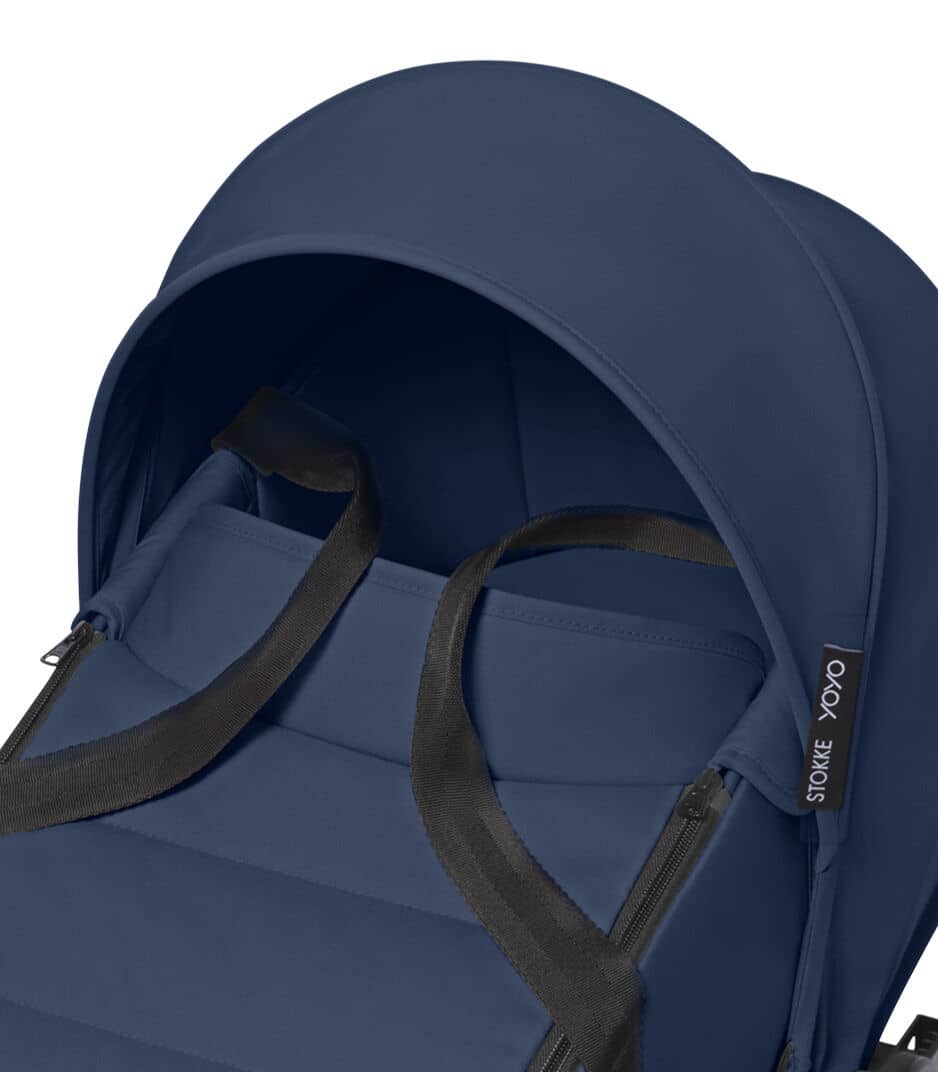 Stokke YOYO³ košara newborn shell Navy Blue - Image 8