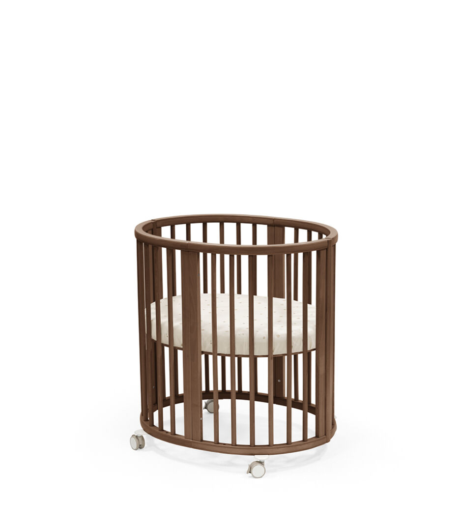 Stokke Sleepi™ Mini Prekrivač (čaršaf) Mini Fitted Sheet Flower Ecru V3 OCS - Image 2
