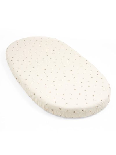 Stokke Sleepi Prekrivač (čaršaf) za krevet Bed Fitted Sheet Flower Ecru V3 OCS