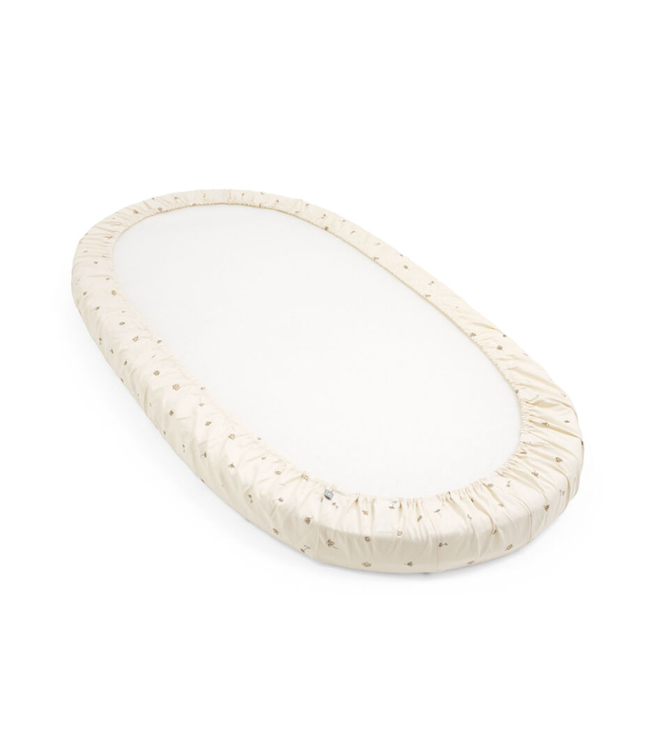 Stokke Sleepi Prekrivač (čaršaf) za krevet Bed Fitted Sheet Flower Ecru V3 OCS - Image 3