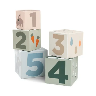 Done by Deer Kocke za slaganje piramide Colour mix Deer friends