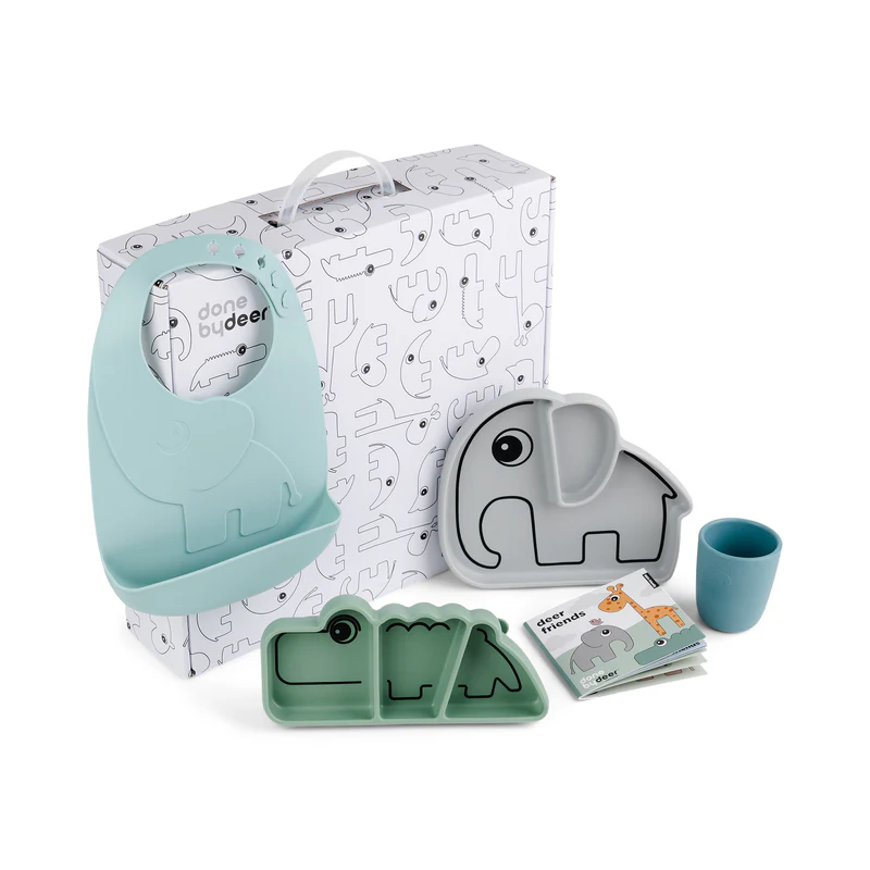 Done by Deer Stick&Stay poklon set za hranjenje Blue mix