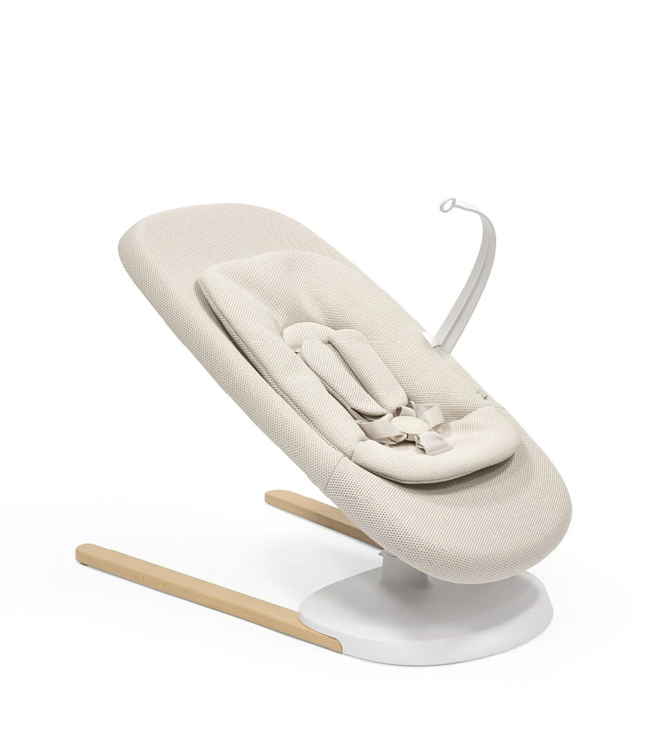Stokke YOGA Ležaljka i Njihalica za Bebe Light Sand