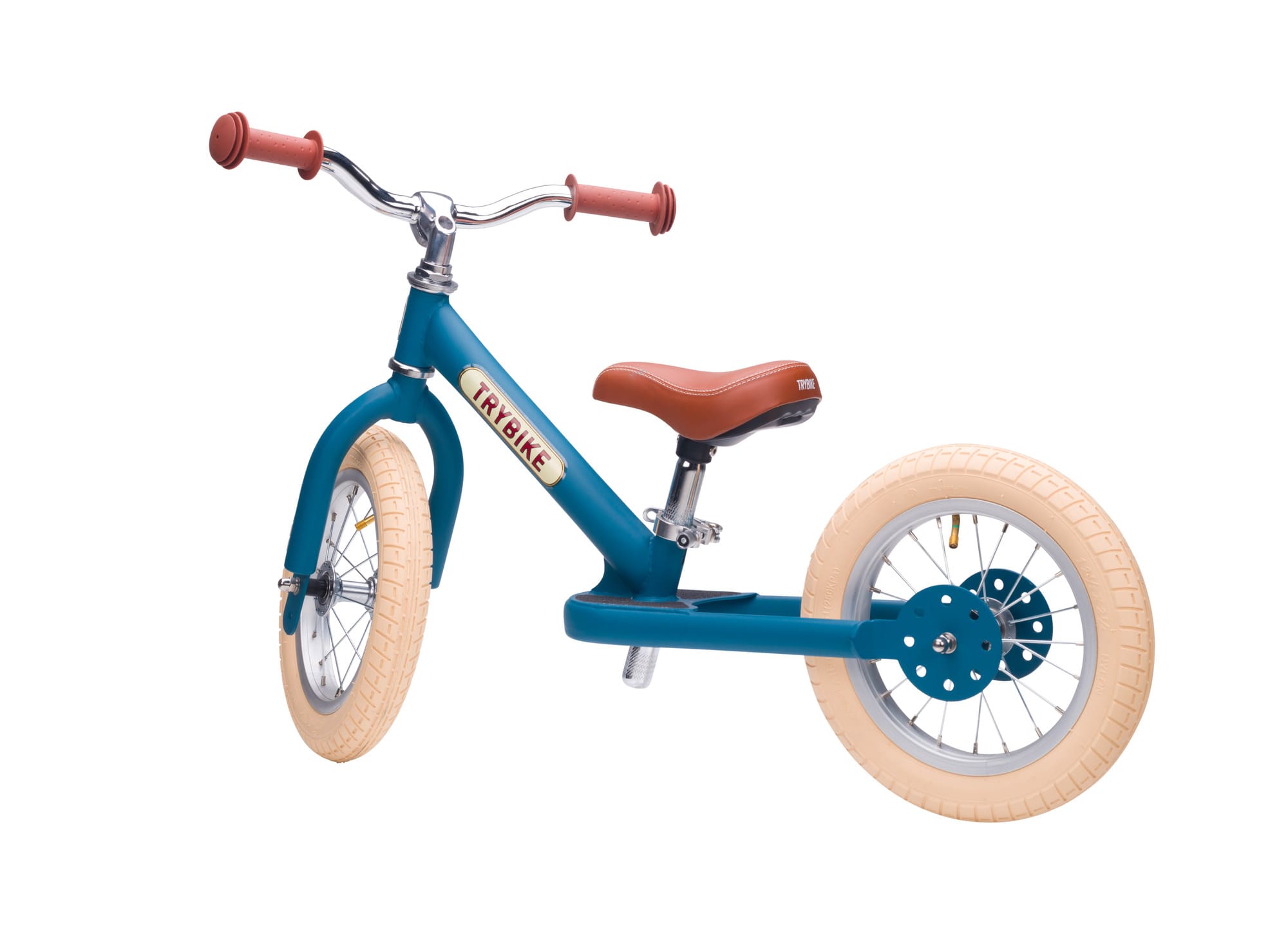 Trybike Balans bicikl 2u1 Steel Vintage Blue Matt - Image 8
