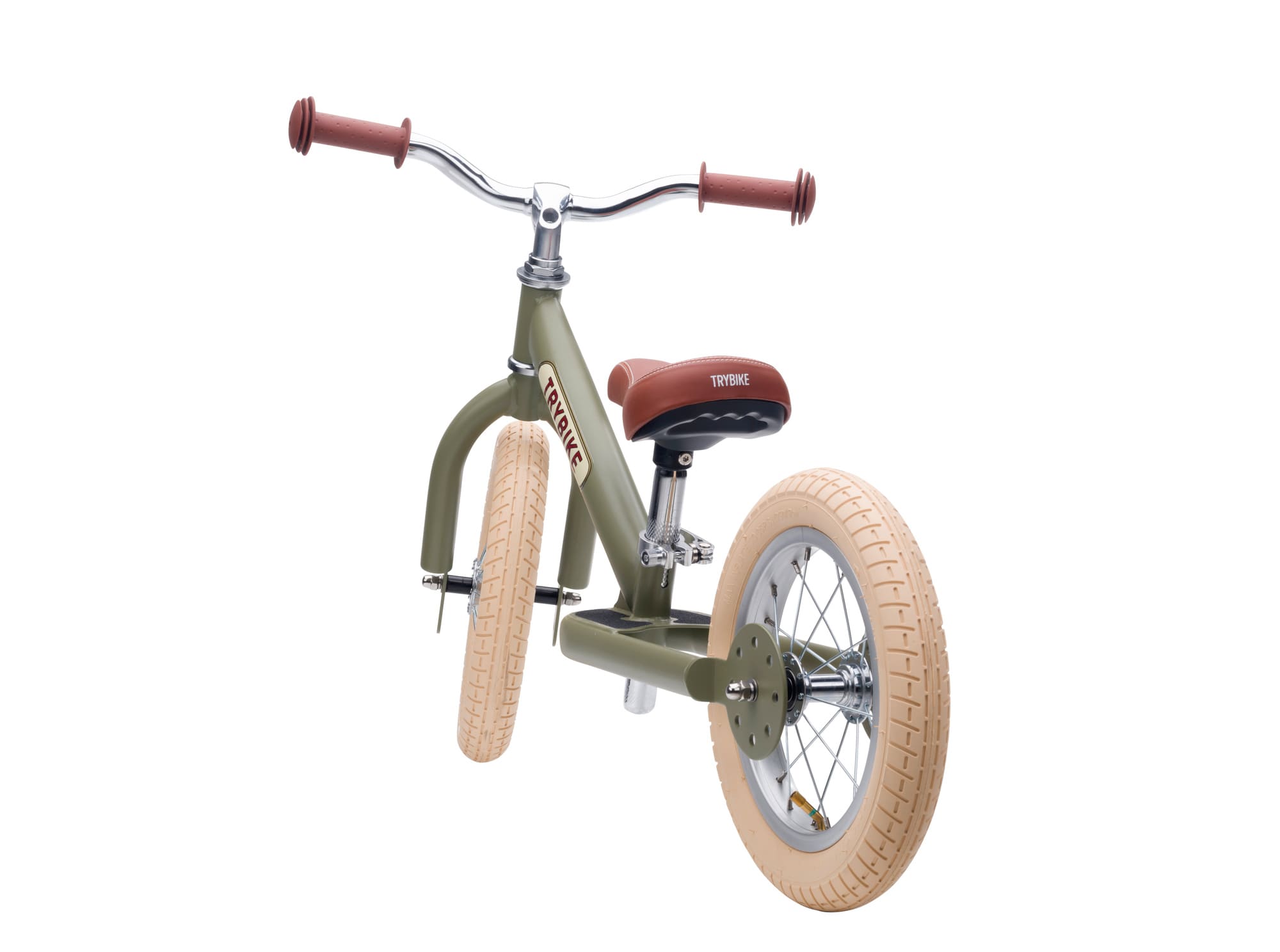 Trybike Balans bicikl 2u1 Steel Vintage Green Matt - Image 11