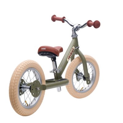Trybike Balans bicikl 2u1 Steel Vintage Green Matt