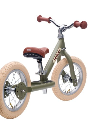 Trybike Balans bicikl 2u1 Steel Vintage Green Matt