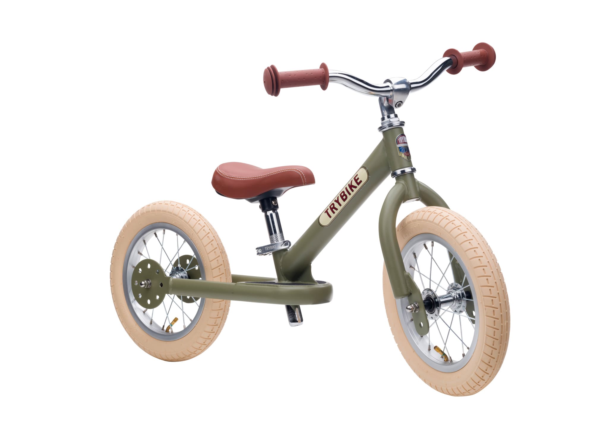 Trybike Balans bicikl 2u1 Steel Vintage Green Matt - Image 9